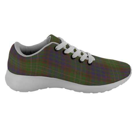 Image of ScottishShop Tartan Sneakers Cunningham Hunting Modern Scotland Tartan Running Shoes - shirtskishirt