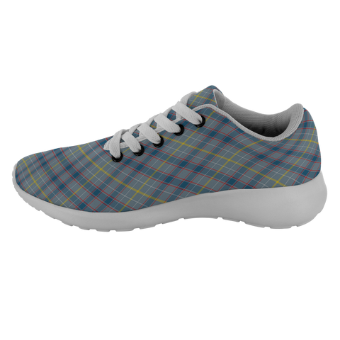 Image of ScottishShop Tartan Sneakers Boswell Scotland Running Shoes - shirtskishirt