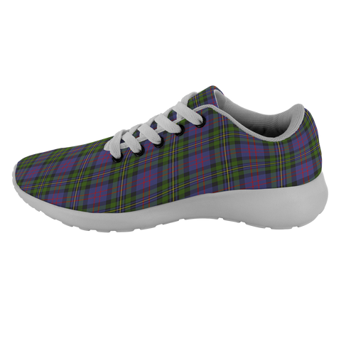 Image of Tartan Sneakers - MacCallum Of Berwick Scotland -  Unisex Tartan Running Shoes -  Sneakers Men & Women Tartan Shoes