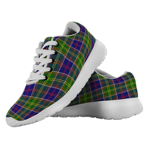 ScottishShop Tartan Sneakers Ayrshire Scotland Running Shoes - shirtskishirt