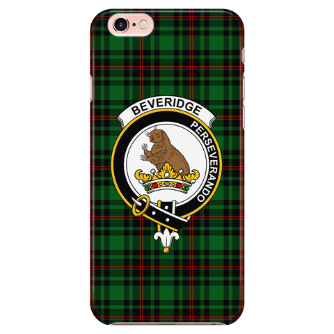 Image of Beveride Scottish Clan Tartan Phone Case - shirtskishirt