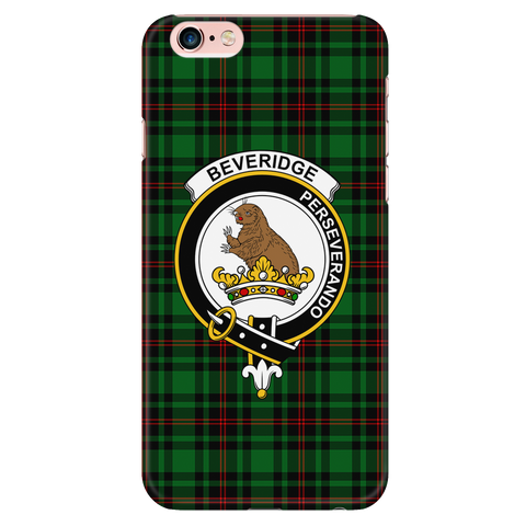 Image of Beveride Scottish Clan Tartan Phone Case - shirtskishirt