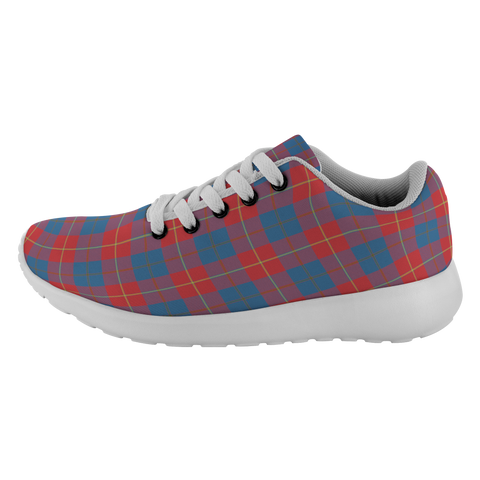 Image of Tartan Sneakers - McKerrell Red Scotland | Unisex Tartan Running Shoes | Sneakers Men & Women Tartan Shoes