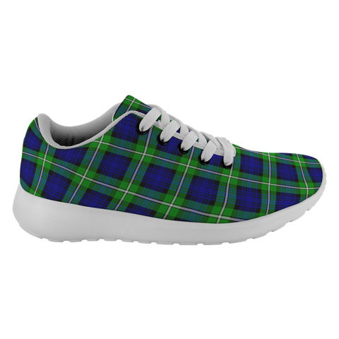 Image of ScottishShop Tartan Sneakers Bannerman Scotland Running Shoes - shirtskishirt