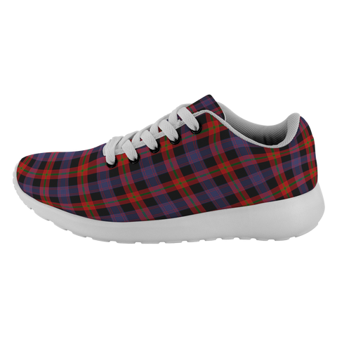 Image of ScottishShop Tartan Sneakers Broun Modern Scotland Running Shoes - shirtskishirt