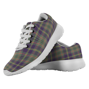 Tartan Sneakers - Tailyour Weathered Scotland | Unisex Tartan Running Shoes | Sneakers Men & Women Tartan Shoes