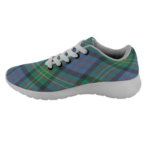 Image of ScottishShop Tartan Sneakers Bowie Ancient Scotland Running Shoes - shirtskishirt