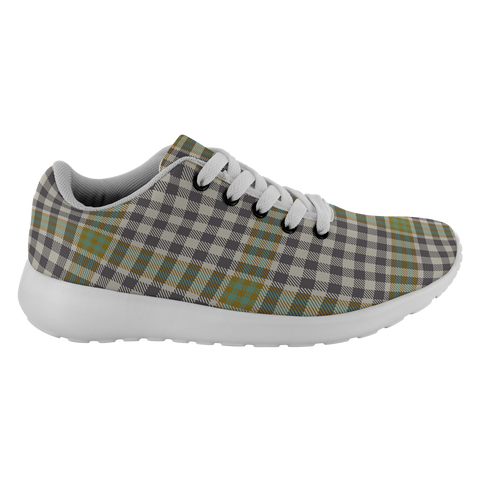 Image of ScottishShop Tartan Sneakers Burns Check Scotland Running Shoes - shirtskishirt