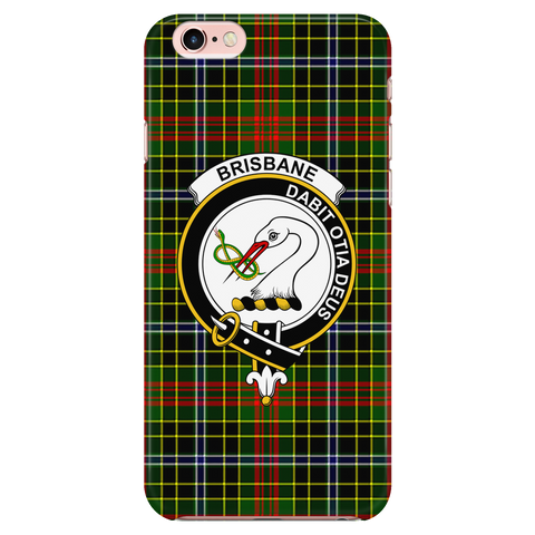 Image of Brisbane Scottish Clan Tartan Phone Case - shirtskishirt