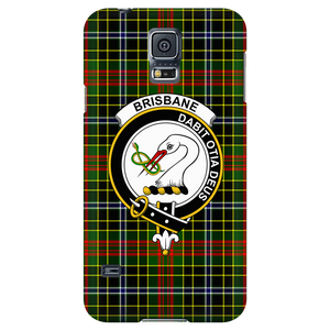 Brisbane Scottish Clan Tartan Phone Case - shirtskishirt