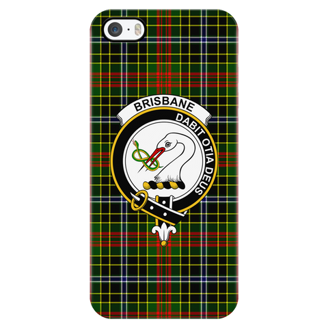 Image of Brisbane Scottish Clan Tartan Phone Case - shirtskishirt