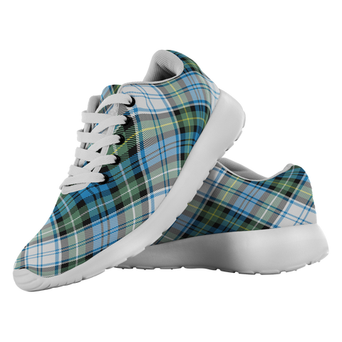 Image of ScottishShop Tartan Sneakers Campbell Dress Ancient Scotland Tartan Running Shoes - shirtskishirt