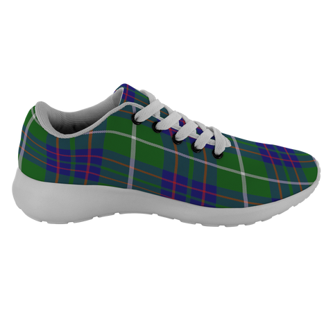 Image of Tartan Sneakers - MacIntyre Hunting Modern Scotland | Unisex Tartan Running Shoes | Sneakers Men & Women Tartan Shoes