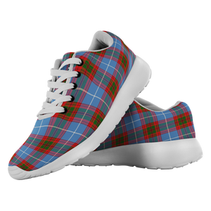 Tartan Sneakers - Skirving Scotland | Unisex Tartan Running Shoes | Sneakers Men & Women Tartan Shoes