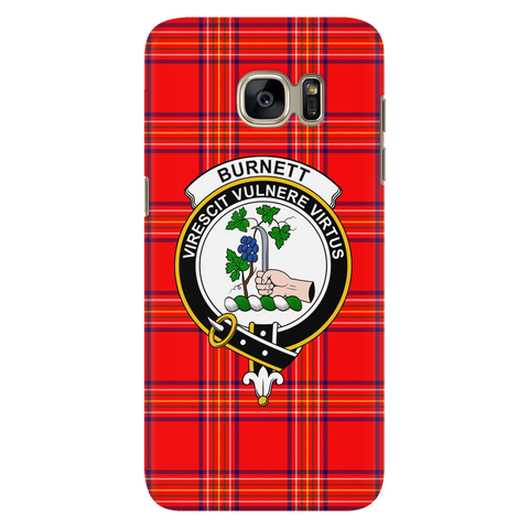 Image of Burnett Modern Scottish Clan Tartan Phone Case - shirtskishirt