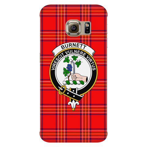 Image of Burnett Modern Scottish Clan Tartan Phone Case - shirtskishirt