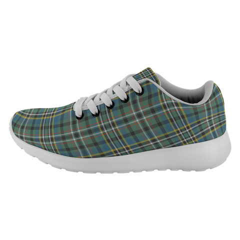 Image of Tartan Sneakers - Scott Green Ancient Scotland | Unisex Tartan Running Shoes | Sneakers Men & Women Tartan Shoes