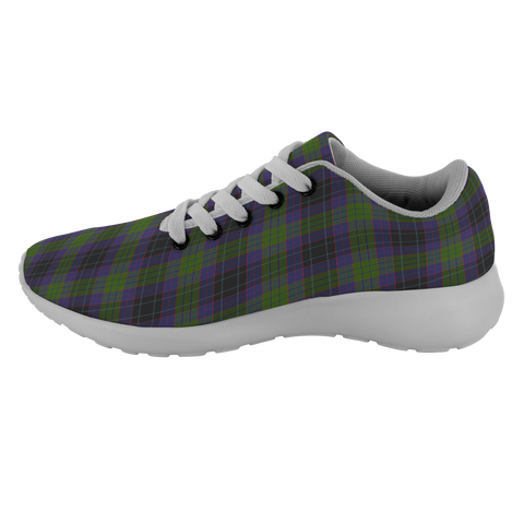 Image of Tartan Sneakers - Lumsden Hunting Scotland | Unisex Tartan Running Shoes | Sneakers Men & Women Tartan Shoes