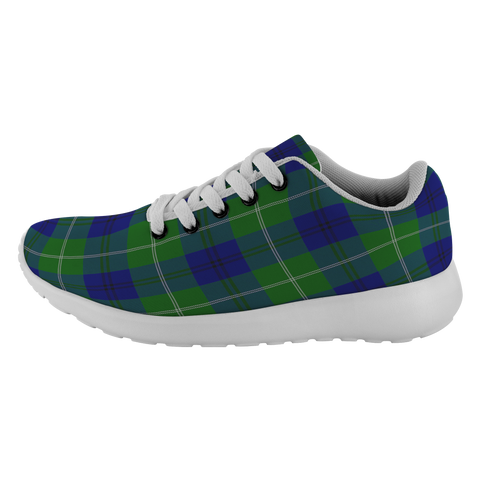 Image of Tartan Sneakers - Oliphant Modern Scotland | Unisex Tartan Running Shoes | Sneakers Men & Women Tartan Shoes