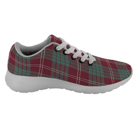 Image of ScottishShop Tartan Sneakers Crawford Modern Scotland Tartan Running Shoes - shirtskishirt