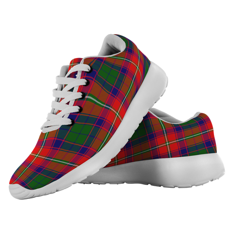 Image of ScottishShop Tartan Sneakers Charteris Scotland Tartan Running Shoes - shirtskishirt