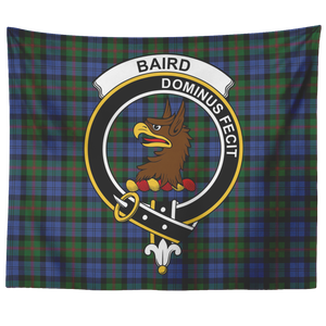 Wall Tapestry Baird Tartan Clan Badge Scottish - shirtskishirt