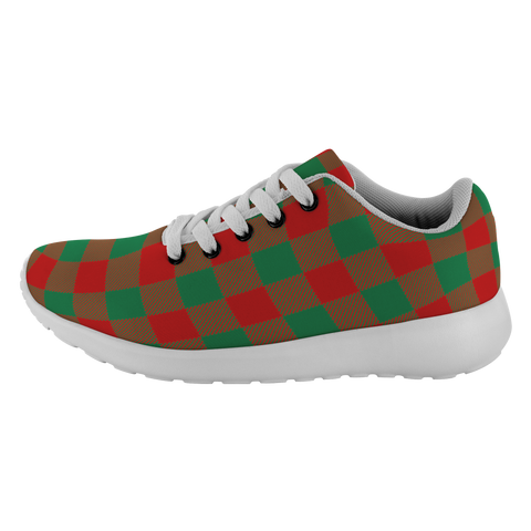 Image of Tartan Sneakers - Moncreiffe Scotland | Unisex Tartan Running Shoes | Sneakers Men & Women Tartan Shoes