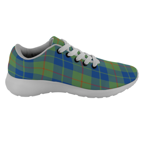 Image of ScottishShop Tartan Sneakers Barclay Hunting Ancient Scotland Running Shoes - shirtskishirt