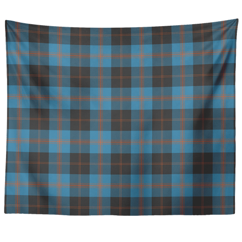 Image of Wall Tapestry Angus Ancient Tartan Clan Badge Scottish - shirtskishirt