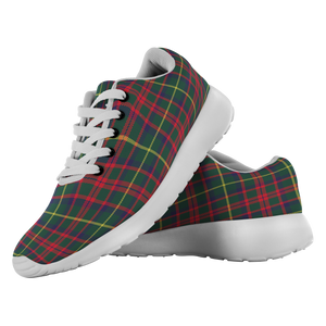 Tartan Sneakers - MacKintosh Hunting Modern Scotland | Unisex Tartan Running Shoes | Sneakers Men & Women Tartan Shoes