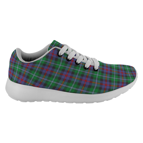 Image of ScottishShop Tartan Sneakers Calder Scotland Running Shoes - shirtskishirt