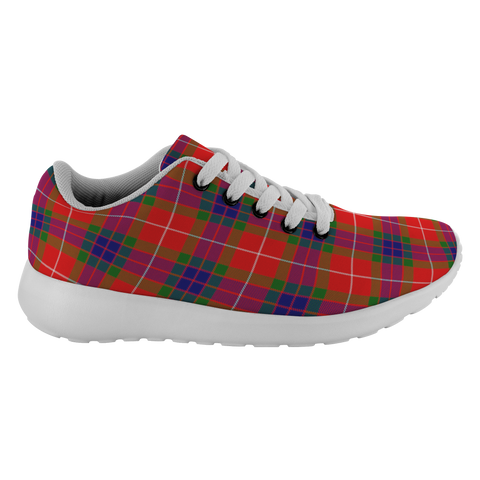 Image of ScottishShop Tartan Sneakers Fraser Modern Scotland Tartan Running Shoes - shirtskishirt