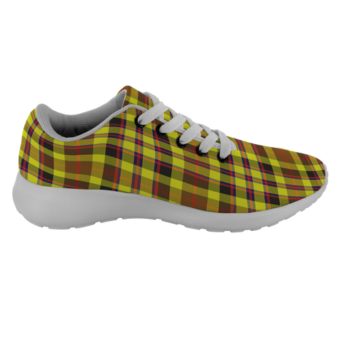 Image of Tartan Sneakers - Jardine Yellow Scotland | Unisex Tartan Running Shoes | Sneakers Men & Women Tartan Shoes