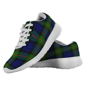 Tartan Sneakers - Gunn Modern Scotland | Unisex Tartan Running Shoes | Sneakers Men & Women Tartan Shoes