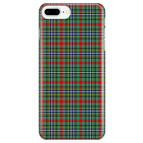 Image of Bisset Scottish Plaid Tartan Phone Case - shirtskishirt