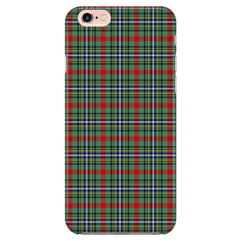 Image of Bisset Scottish Plaid Tartan Phone Case - shirtskishirt