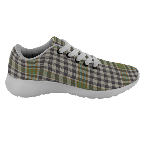 Image of ScottishShop Tartan Sneakers Burns Check Scotland Running Shoes - shirtskishirt