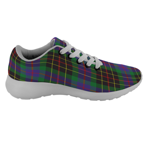 Image of ScottishShop Tartan Sneakers Brodie Hunting Scotland Running Shoes - shirtskishirt