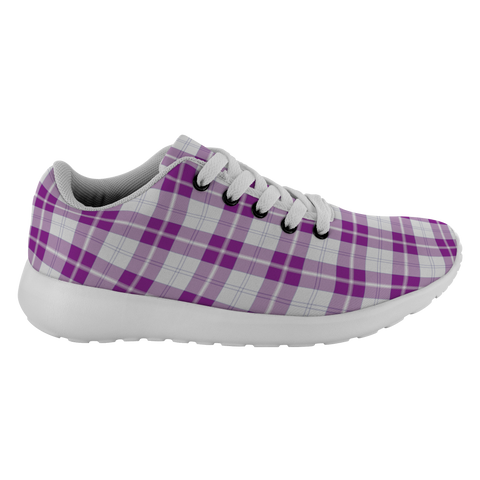 Image of ScottishShop Tartan Sneakers Dunlop Dress Scotland Tartan Running Shoes - shirtskishirt