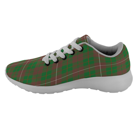 Image of Tartan Sneakers - MacKinnon Hunting Modern Scotland | Unisex Tartan Running Shoes | Sneakers Men & Women Tartan Shoes