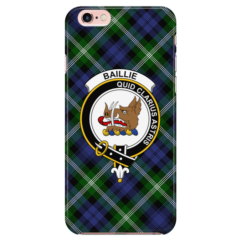 Image of Baillie Scottish Clan Tartan Phone Case - shirtskishirt