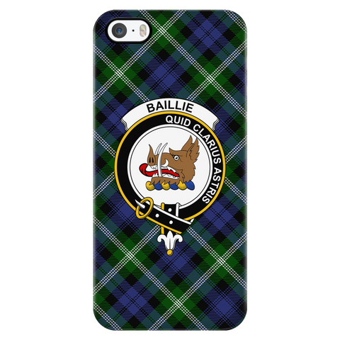 Image of Baillie Scottish Clan Tartan Phone Case - shirtskishirt