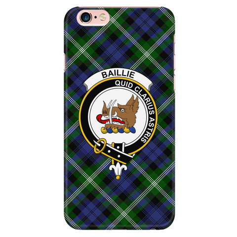 Image of Baillie Scottish Clan Tartan Phone Case - shirtskishirt