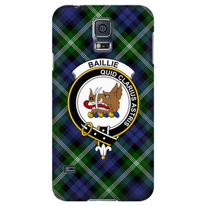 Baillie Scottish Clan Tartan Phone Case - shirtskishirt