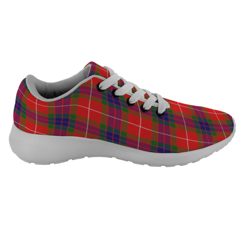 Image of ScottishShop Tartan Sneakers Fraser Modern Scotland Tartan Running Shoes - shirtskishirt