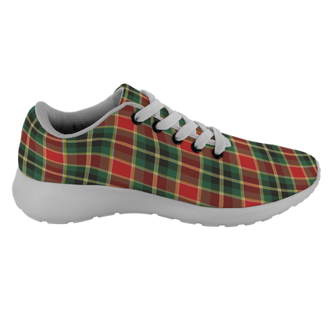 Image of Tartan Sneakers - MacLachlan Hunting Modern Scotland | Unisex Tartan Running Shoes | Sneakers Men & Women Tartan Shoes