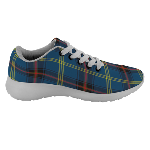 Image of Tartan Sneakers - Grewar Scotland | Unisex Tartan Running Shoes | Sneakers Men & Women Tartan Shoes