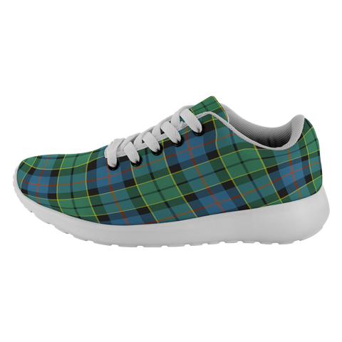 Image of ScottishShop Tartan Sneakers Forsyth Ancient Scotland Tartan Running Shoes - shirtskishirt