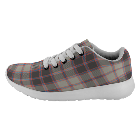 Image of Tartan Sneakers - MacPherson Hunting Ancient Scotland | Unisex Tartan Running Shoes | Sneakers Men & Women Tartan Shoes