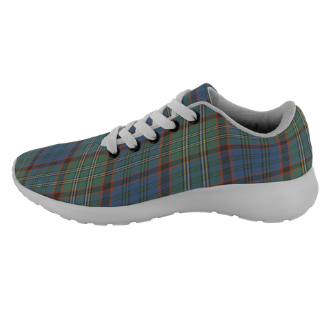 Image of Tartan Sneakers - Nicolson Hunting Ancient Scotland | Unisex Tartan Running Shoes | Sneakers Men & Women Tartan Shoes